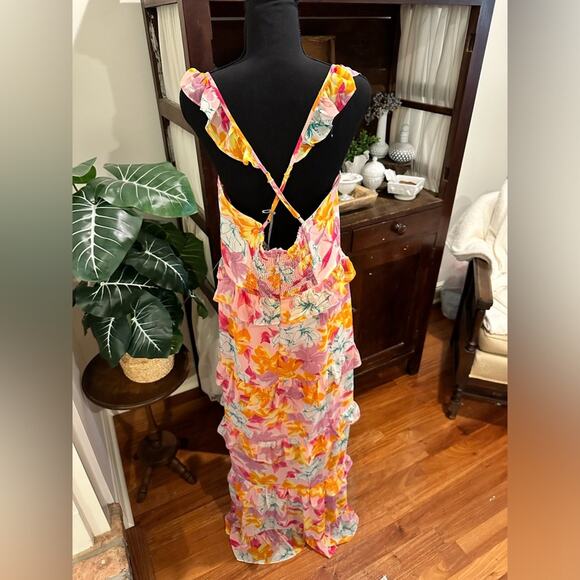 WAYF With Love Tiered Maxi Dress - Picture 7 of 13
